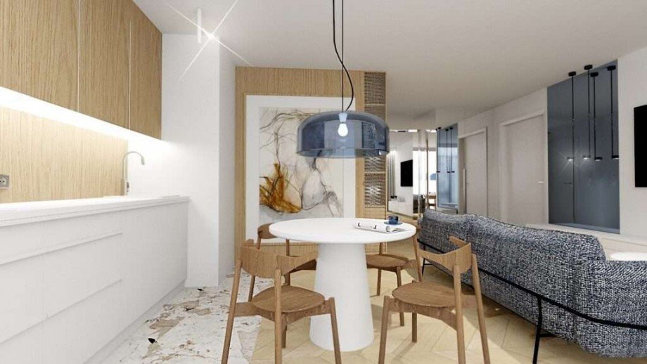 Essbereich Etagenwohnung Kolobrzeg