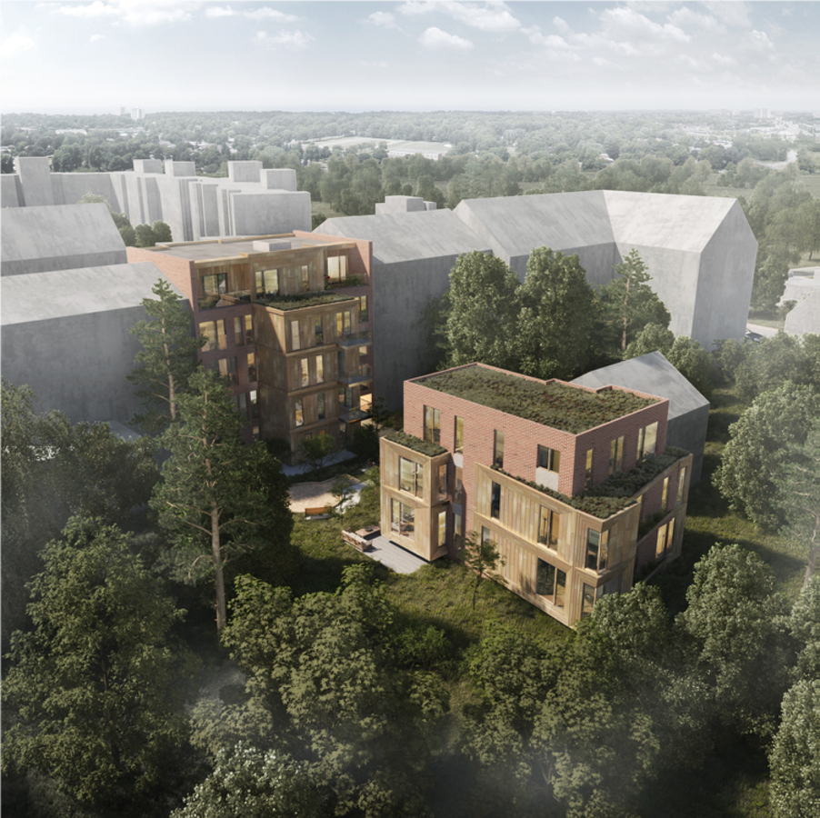 Aussen 1 Etagenwohnung Berlin