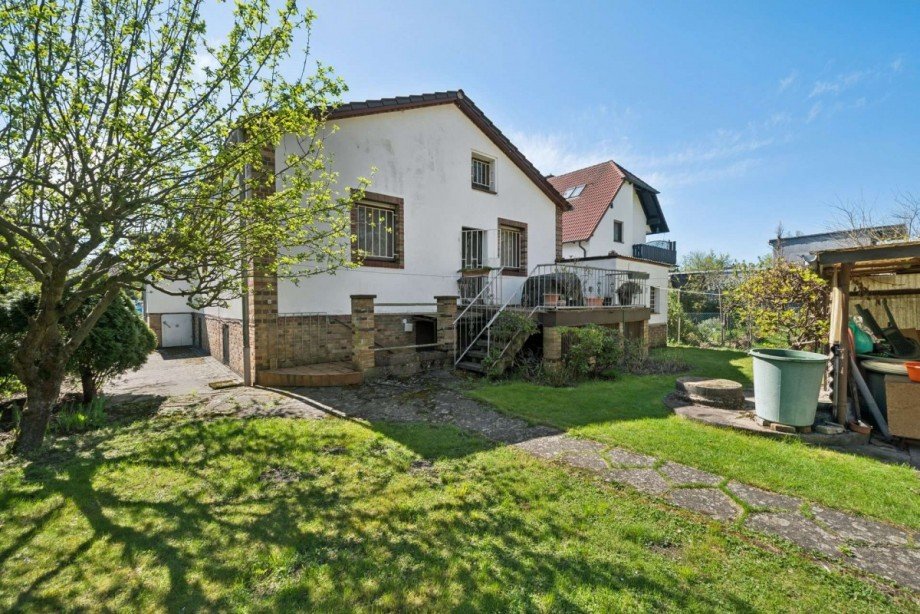 R�ckansicht Einfamilienhaus Berlin