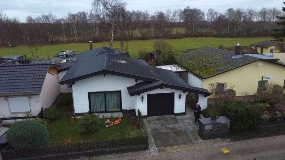 Drohnenbild Einfamilienhaus Berlin