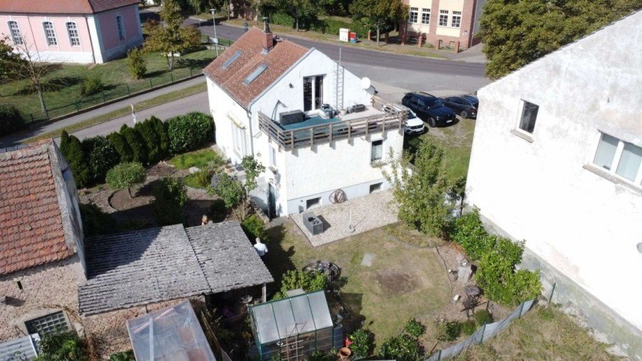 Drohnenbild Einfamilienhaus Roskow