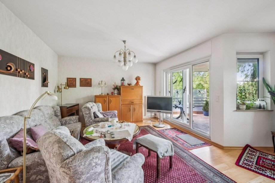 Wohnzimmer Etagenwohnung Teltow