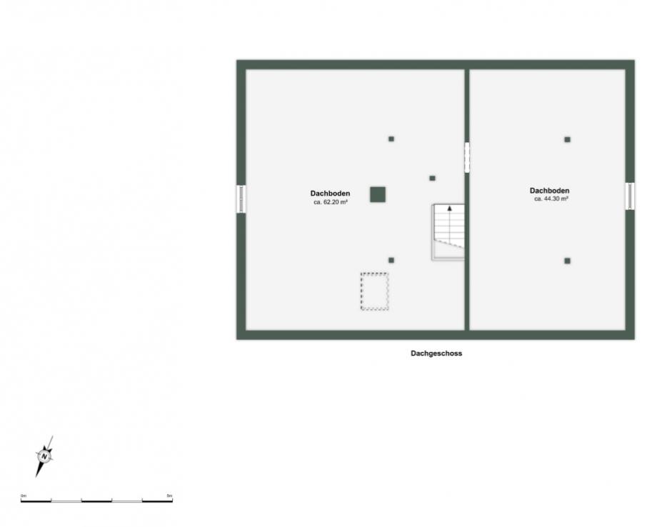 Grundriss DG Einfamilienhaus Wagenitz