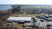Drohnenbild Lager- und Freifl�chen in Teschendorf zu vermieten 3,- bis 5,-EUR