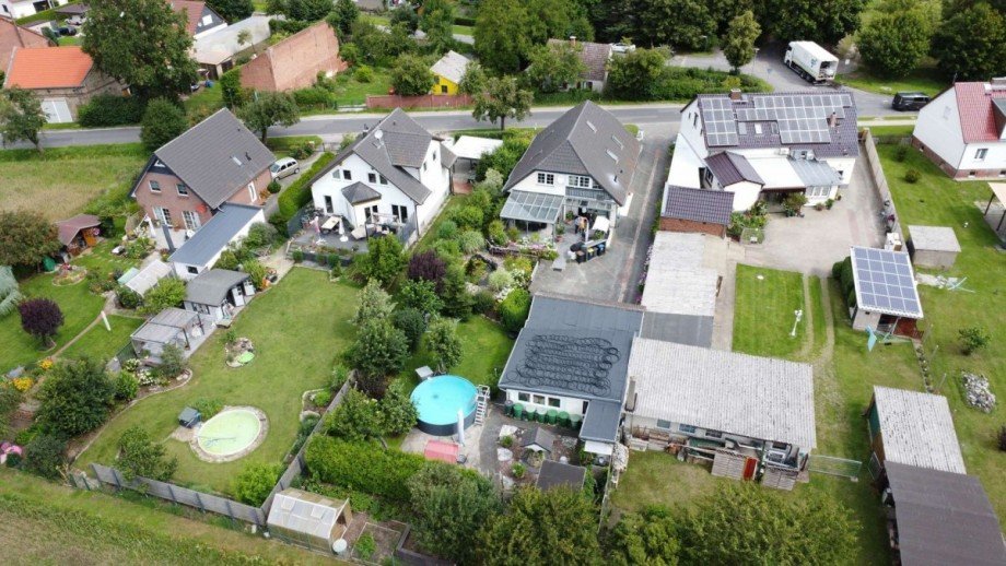 Drohnenbild Einfamilienhaus Kremmen