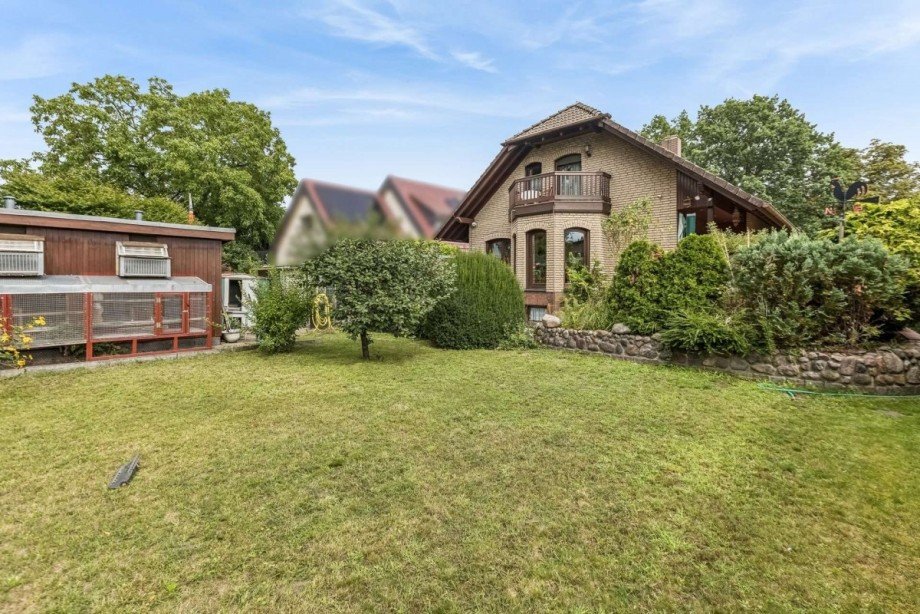 Gartenansicht Einfamilienhaus Berlin