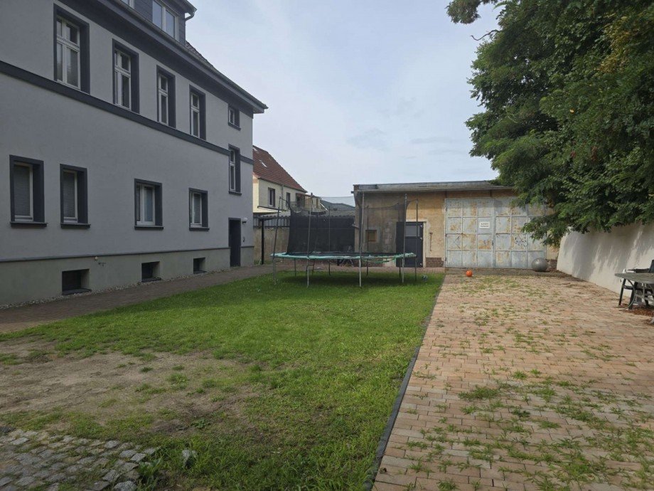 Garten im Hof Mehrfamilienhaus Premnitz