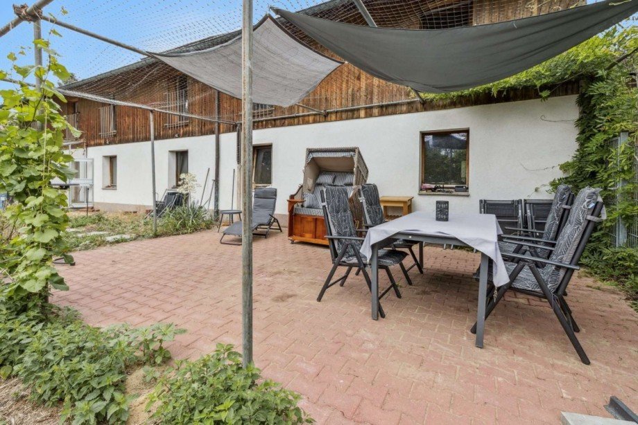 Terrasse Zweifamilienhaus Wiesenaue