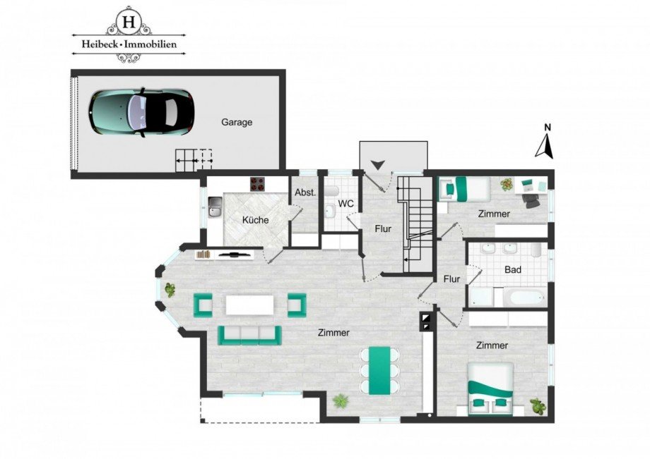Grundriss EG Einfamilienhaus Berlin