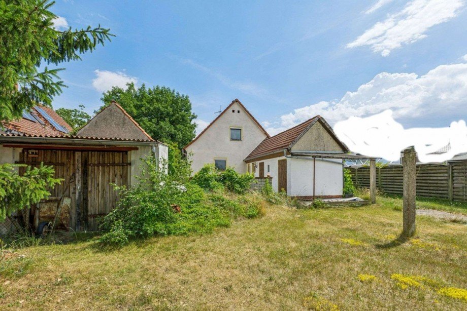 R�ckansicht Einfamilienhaus Premnitz