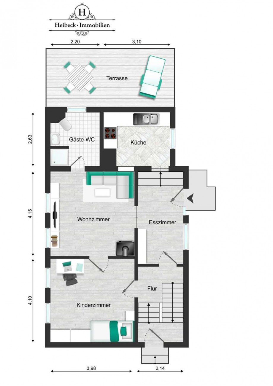 Grundriss EG Einfamilienhaus Roskow