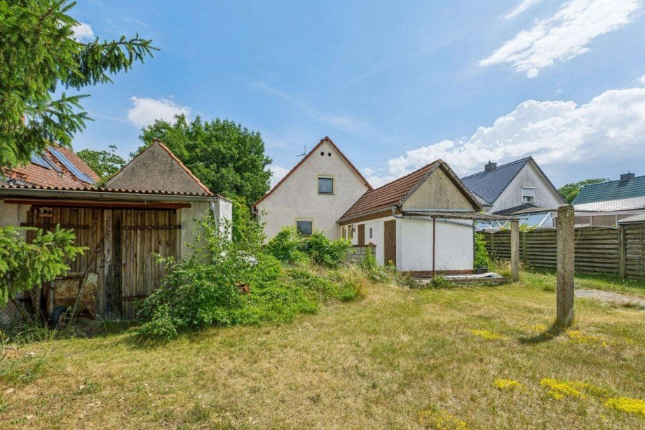 R�ckansicht Einfamilienhaus Premnitz