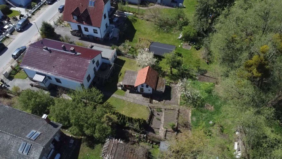 Drohnenbild Einfamilienhaus Berlin