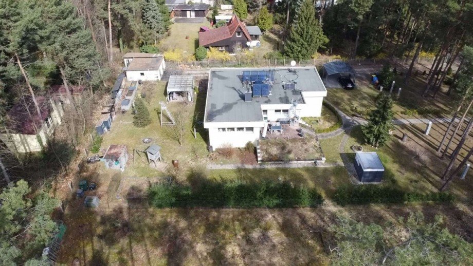 Drohnenbild Einfamilienhaus Borkheide