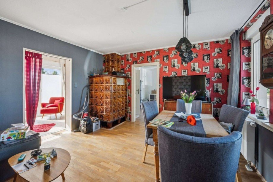 Wohnzimmer Einfamilienhaus Roskow