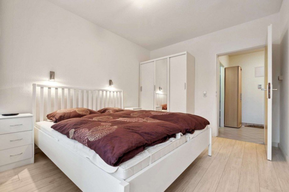Schlafzimmer Etagenwohnung Sylt