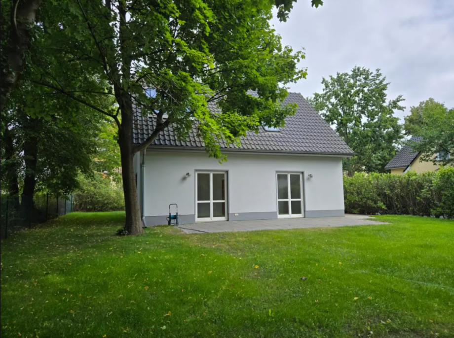 Gartenansicht Einfamilienhaus Brieselang