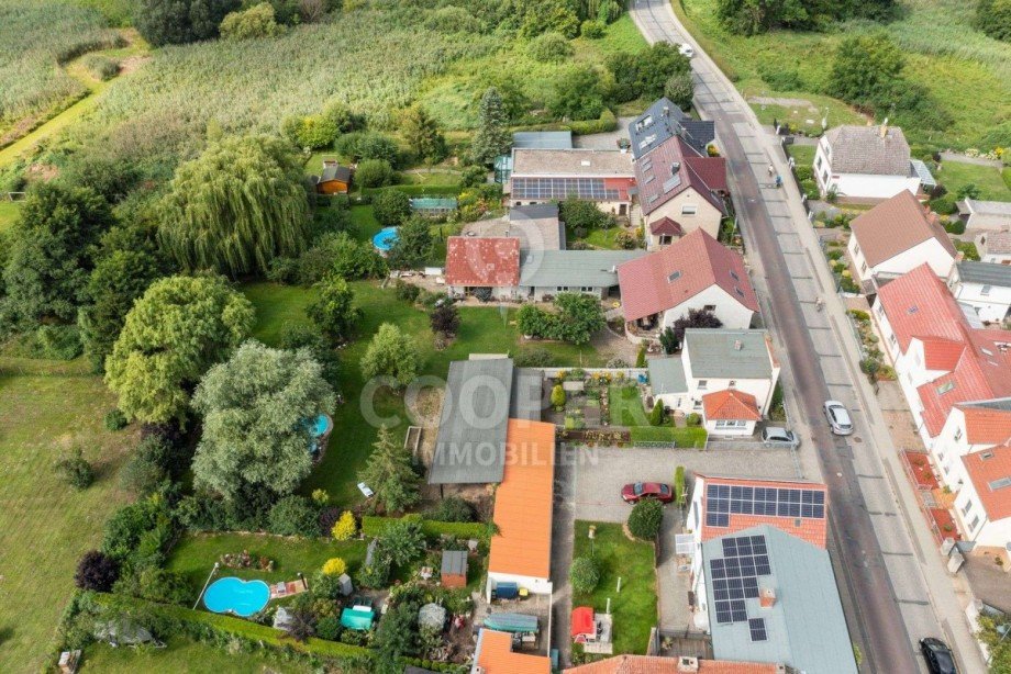 Drohnenbild Grundst�ck Kloster Lehnin