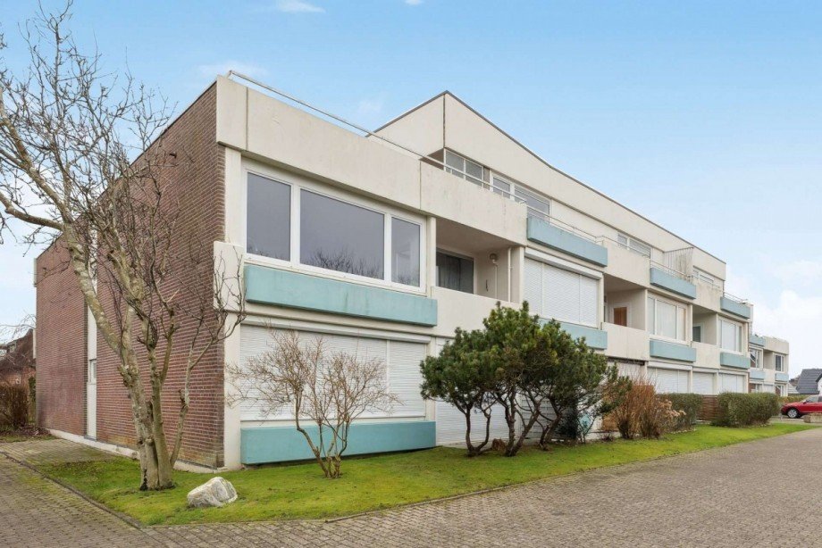 R�ckansicht Etagenwohnung Sylt