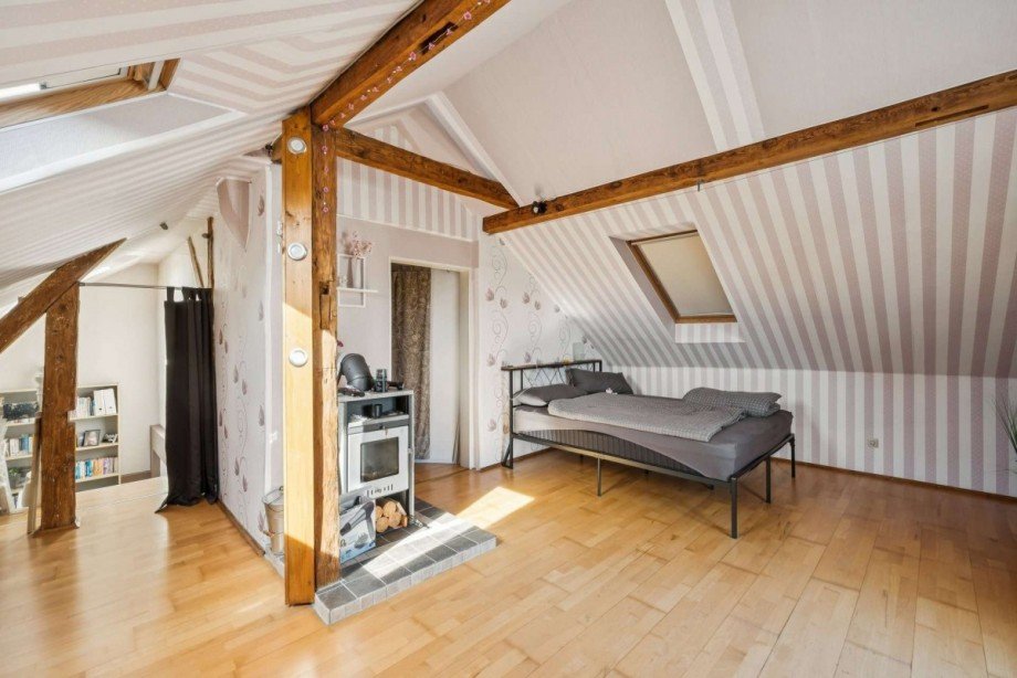 Dachgeschoss Schlafzimmer Einfamilienhaus Roskow