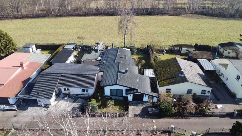 Drohnenbild Einfamilienhaus Berlin
