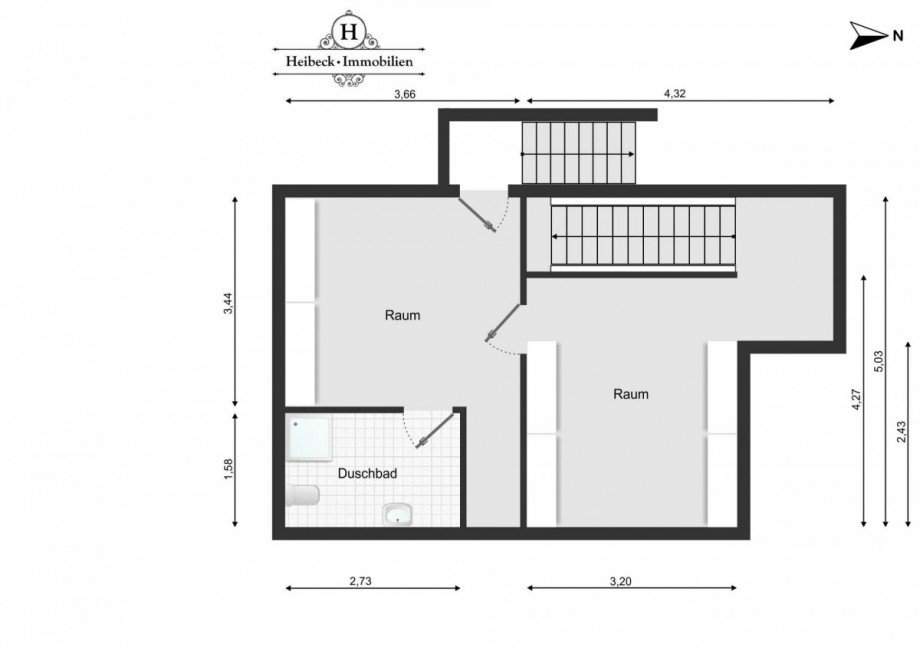 Grundriss Keller bema�t Reihenendhaus Berlin