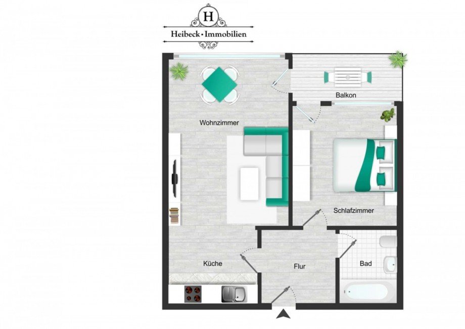 Grundriss Etagenwohnung Sylt