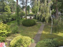 Blick aus dem OG Mehrgenerationenhaus mit Tradition auf einem park�hnlichen Gartengrundst�ck