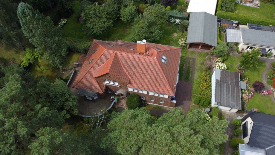 Drohnenbild Zweifamilienhaus Zeuthen