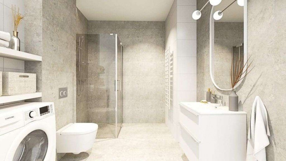 Duschbad Etagenwohnung Kolobrzeg