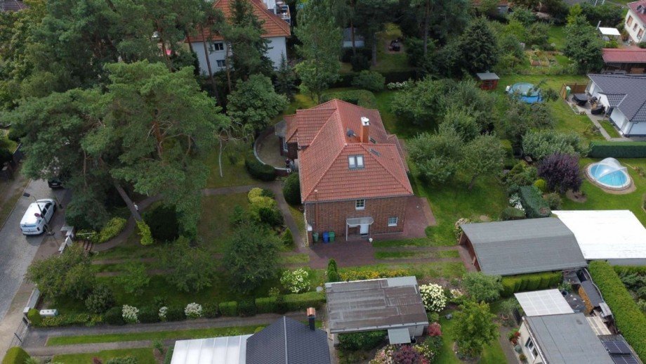 Drohnenbild Zweifamilienhaus Zeuthen