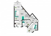 Grundriss Hochparterre Attraktive 5,5-Zimmer-Maisonettewohnung mit Balkon in ruhiger Lage