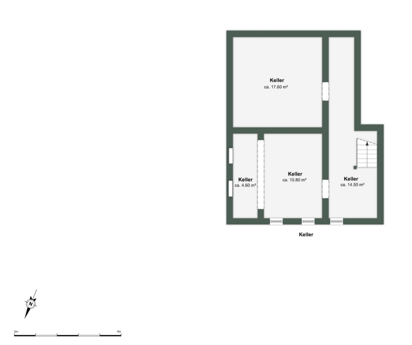 Grundriss Teilkeller Einfamilienhaus Wagenitz