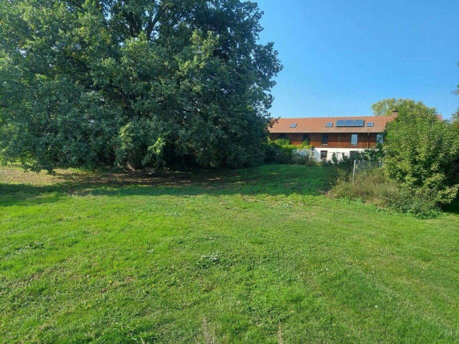 Blick von S�den Zweifamilienhaus Wiesenaue