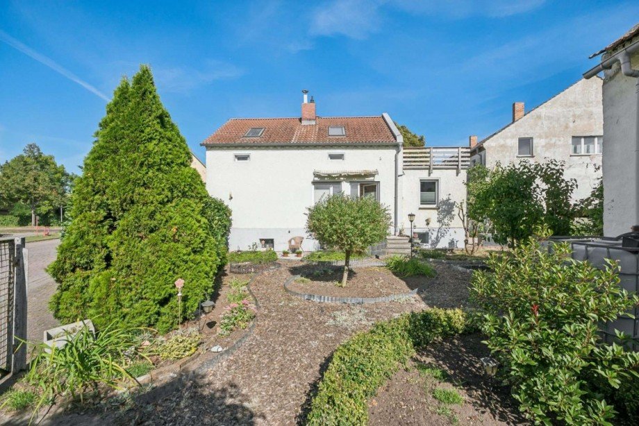 S�dansicht Einfamilienhaus Roskow