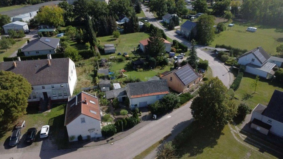 Drohnenbild Einfamilienhaus Roskow