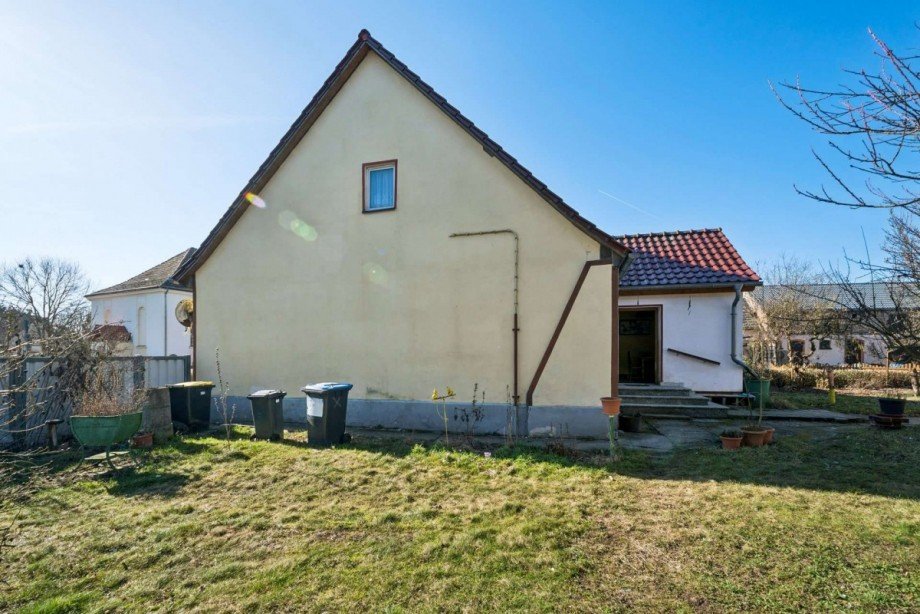 Seitenansicht Einfamilienhaus Wagenitz