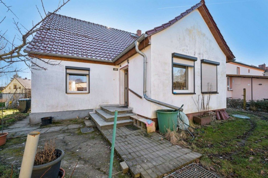 R�ckanschicht Einfamilienhaus Wagenitz