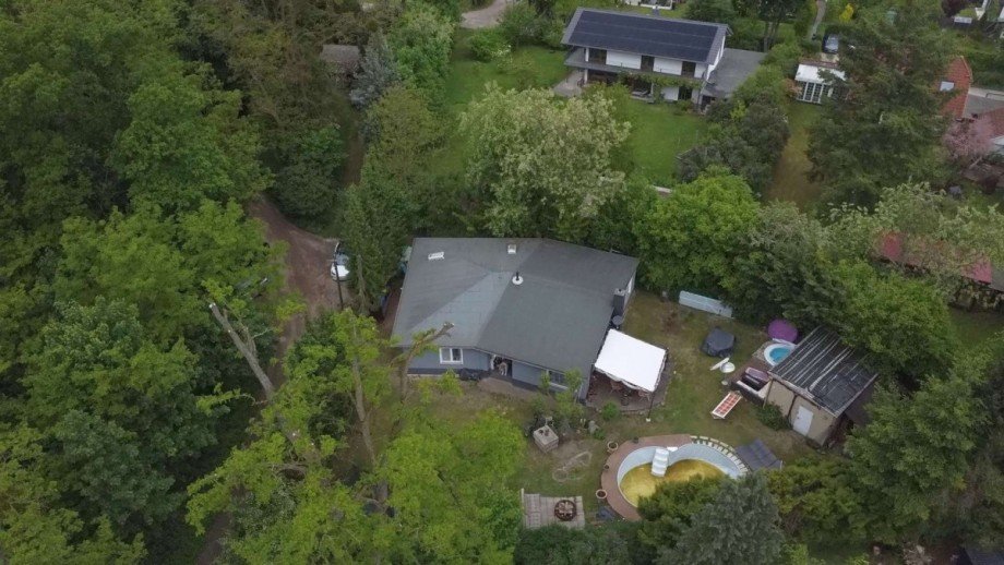 Drohnenbild Einfamilienhaus Stahnsdorf