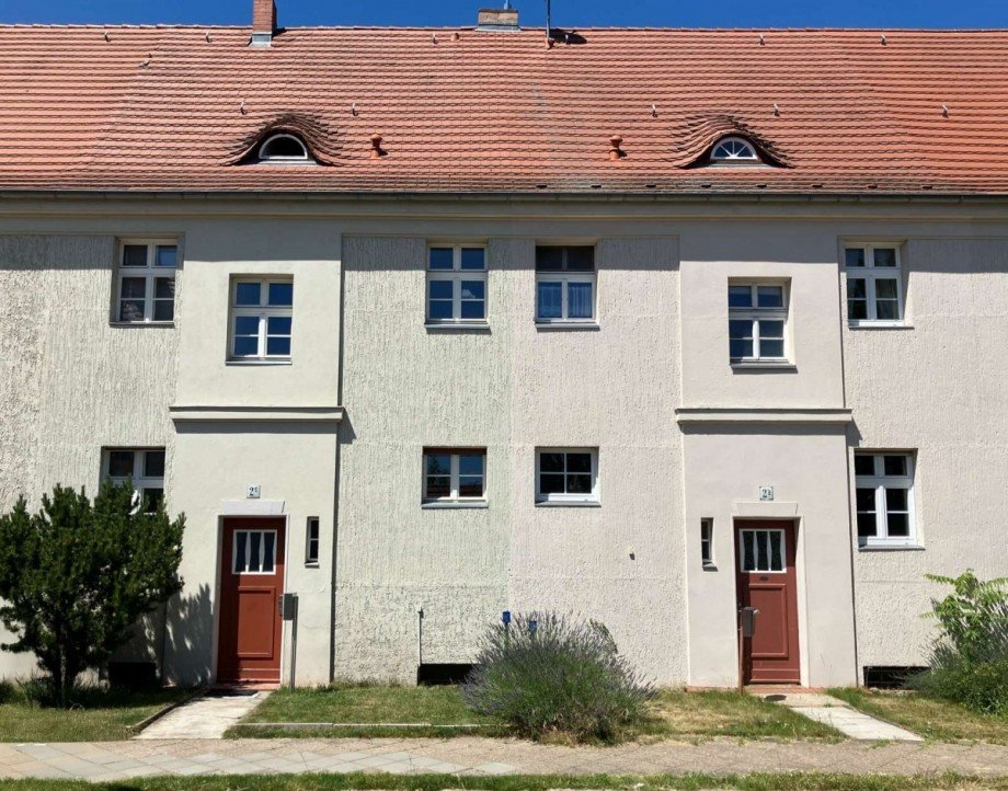 Stra�enansicht Reihenmittelhaus Wustermark