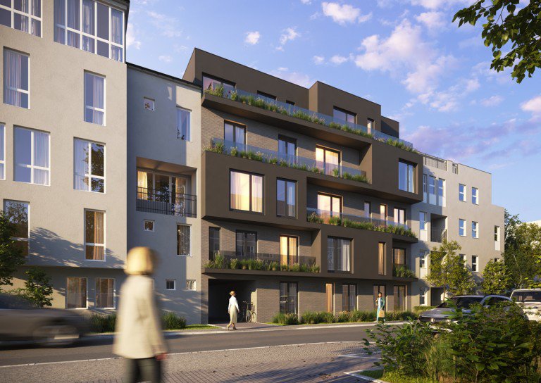 Hausfront Berlin Etagenwohnung Vorderhaus WE10