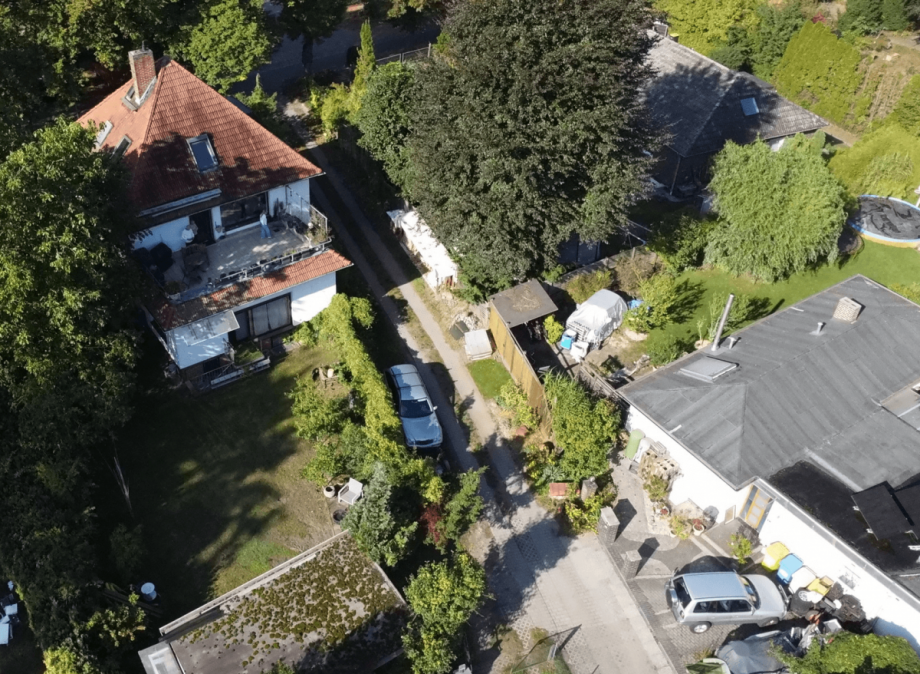 Drohnenbild Maisonettewohnung Berlin