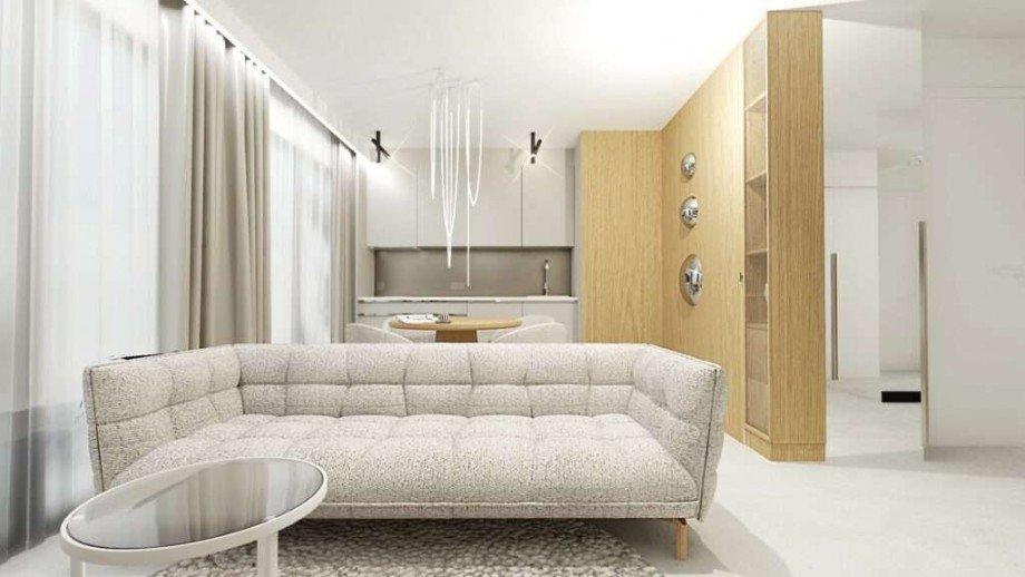 Wohnzimmer Etagenwohnung Kolobrzeg
